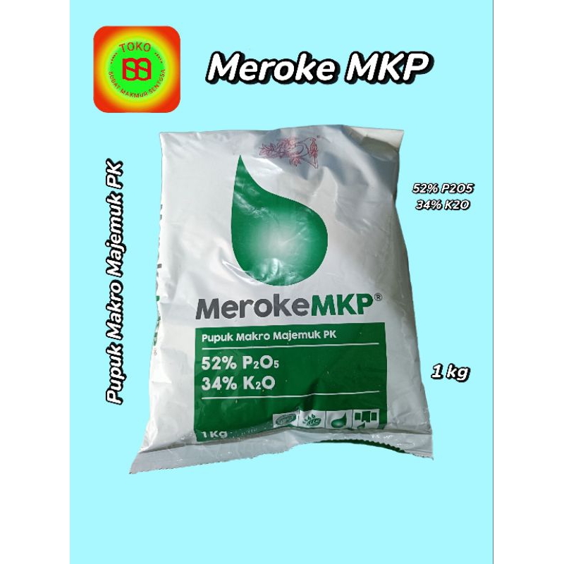 Pupuk Makro Majemuk PK / Meroke MKP / 52%P2O5,34%K2O,1 kg