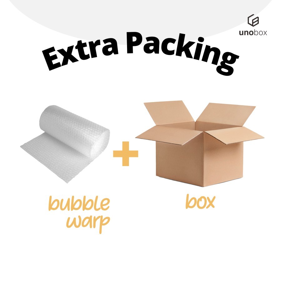 

Extra Packing Tambahan Box + Bubble Wrap Recomendasi Agar Barang Aman