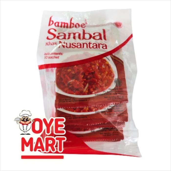 

BAMBOE SAMBAL TERASI ALA MEDAN SACHET ISI 10 X 15GR