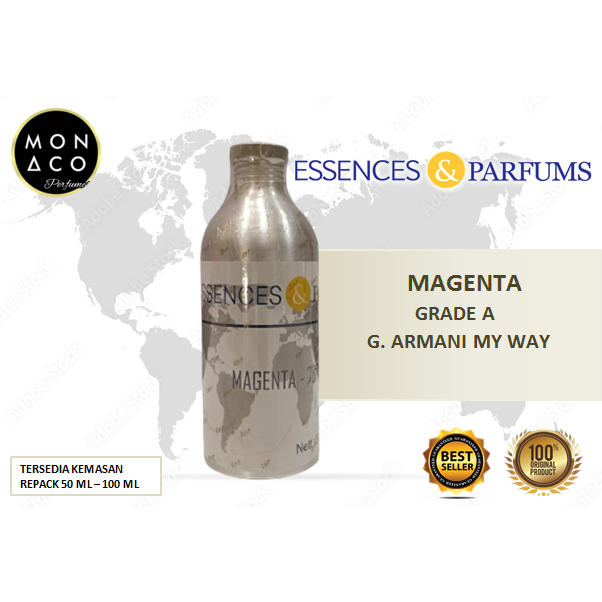 MAGENTA INSPIRED A. MY WAY - GRADE A - BY ESSENCES & PARFUMS - ASLI 100%