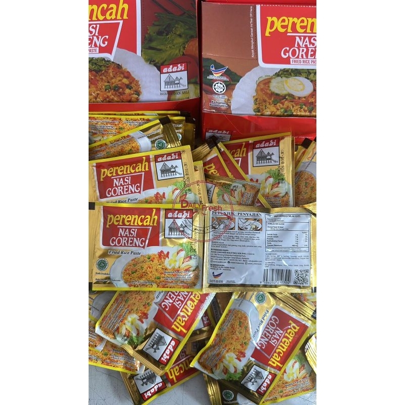 

ADABI PERENCAH | BUMBU NASI GORENG | PASTE | KAMPUNG 30GR