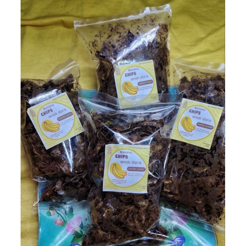 

Kripik pisang coklat lumer 250gr
