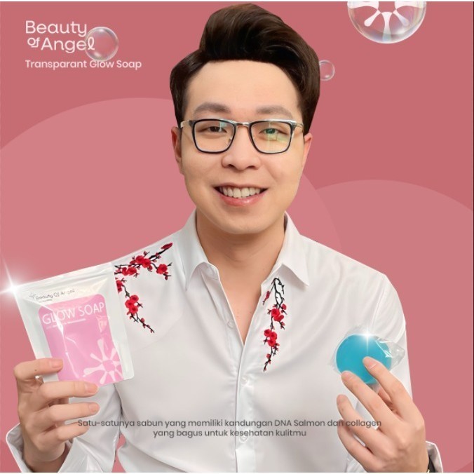 Sabun Glow Soap Beauty of Angel DR RICHARD APPROVED Sabun Kecantikan BOA Glow Soap