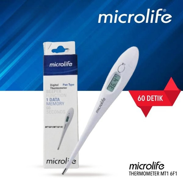 Microlife MT16F1 Termometer Digital Alat Pengukur Suhu Badan / Termometer Ketiak