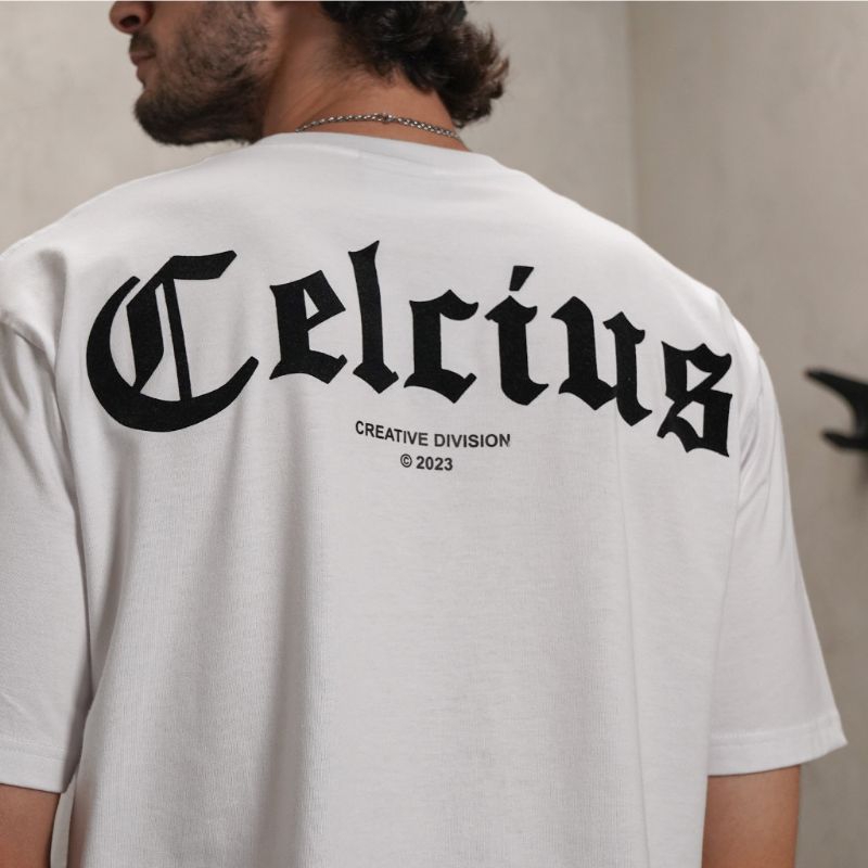 [HOT][COD] KAOS CELCIUS CREATIVE DIVISON PUTIH PRIA/WANITA