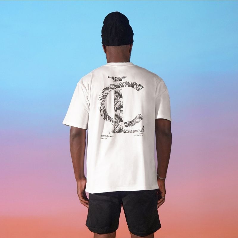 [HOT][COD] KAOS CELCIUS GRAFIKA G PUTIH PRIA/WANITA