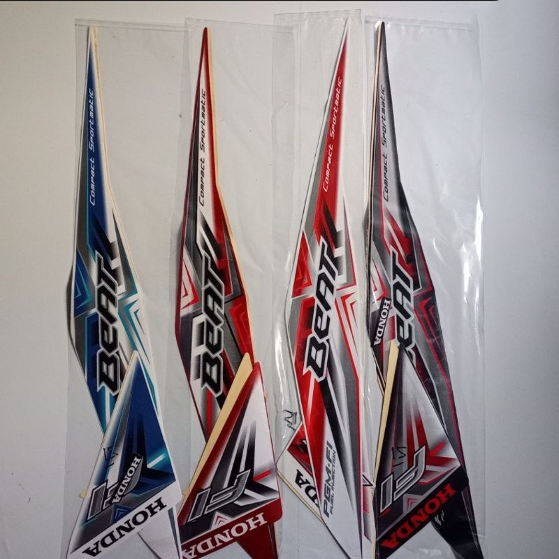 Stiker Striping Sticker Motor Honda Beat Fi 2015 List Les Body Motor Honda Beat Fi 2015 Promo