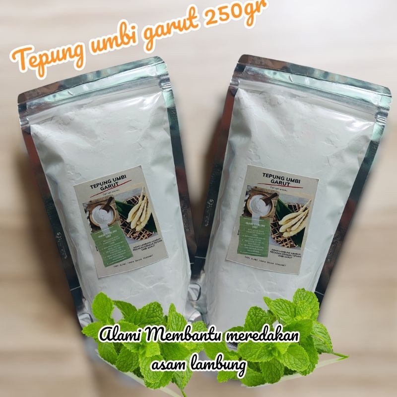 

Tepung pati garut tepung herbal alami mengatasi asam lambung 250g