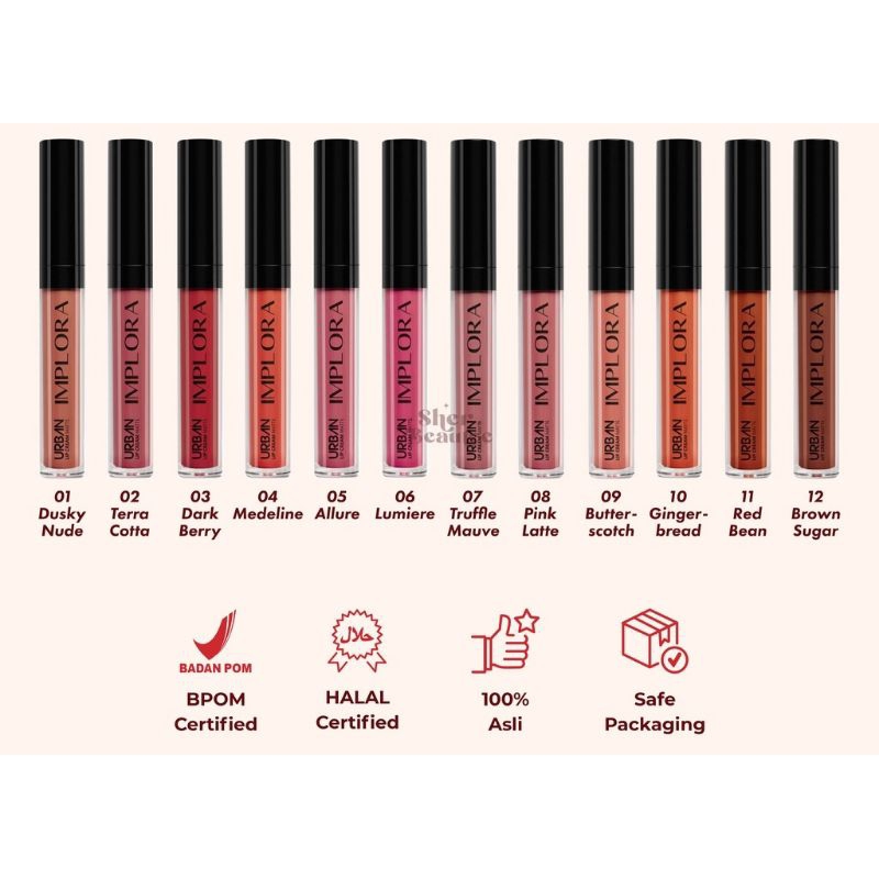 lipstik Implora  IMPLORA URBAN MATTE 