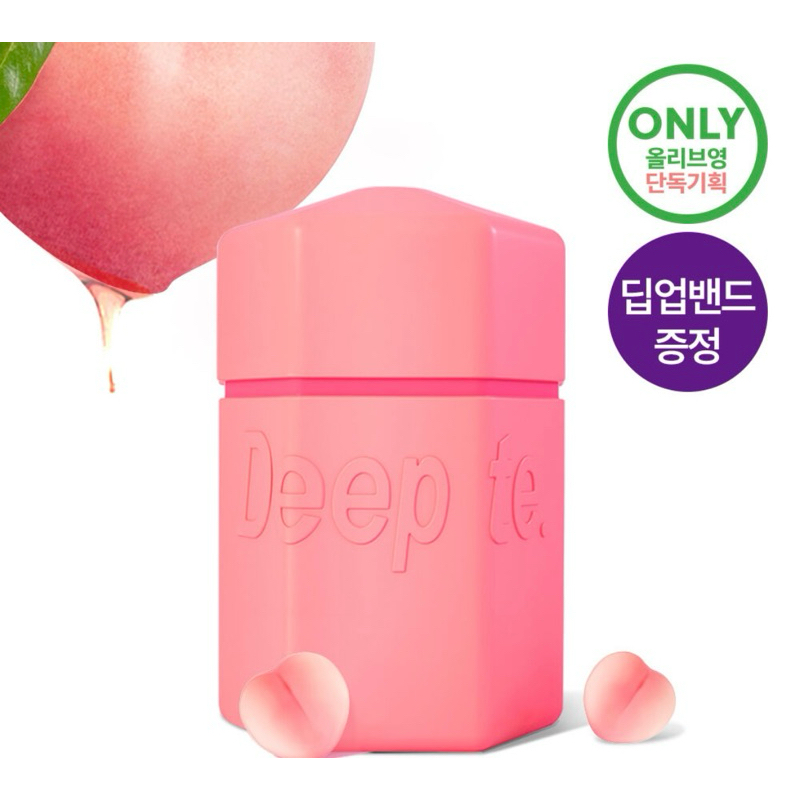 PRE ORDER Deep Te Peach Flavor 30 pcs/pils vitamin Obat Diet Korea
