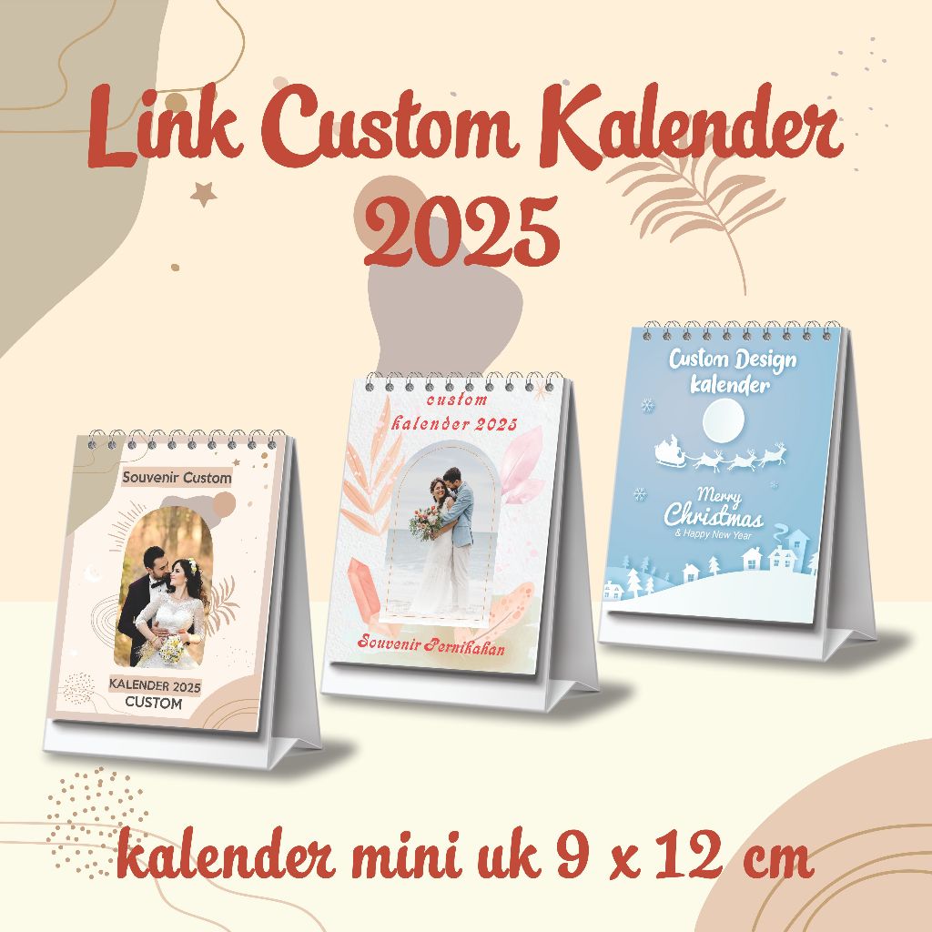 

Custom Kalender Meja Mini Custom Tahun 2025 Kalender Meja Murah