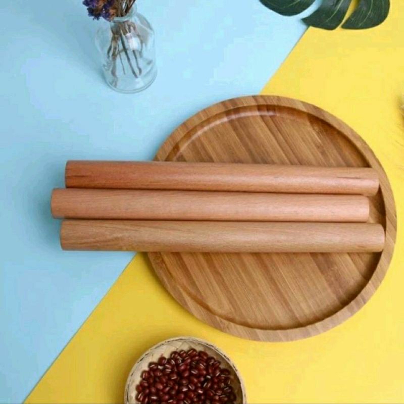 rolling pin kayu/rolling adonan kue