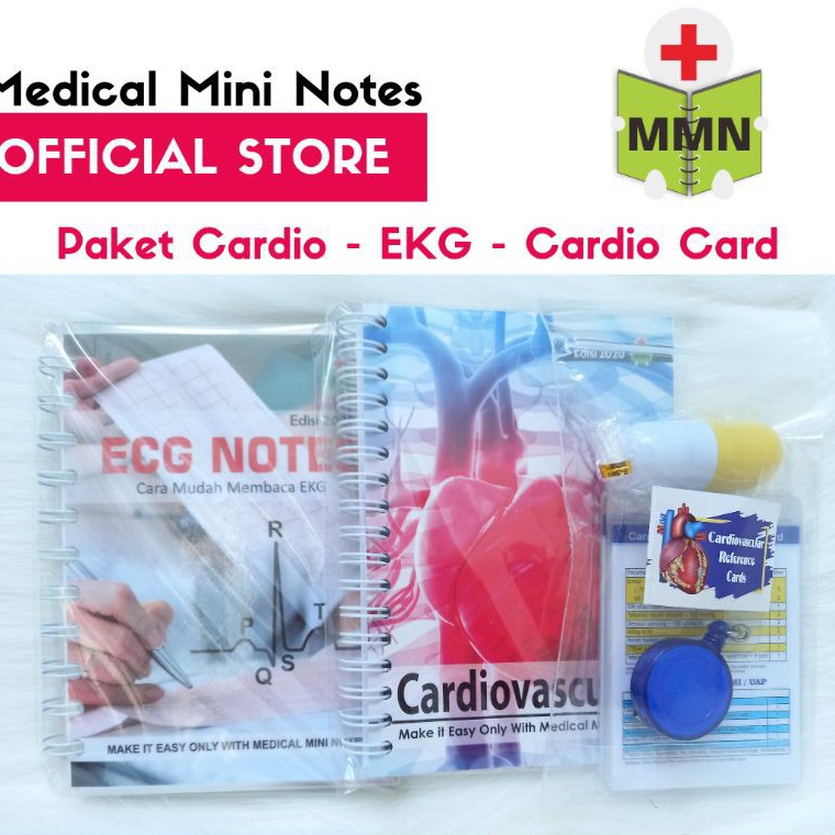 KODE A8W Medical Mini Notes  Paket MMN Cardiovascular  EKG  MMN Cardio  EKG