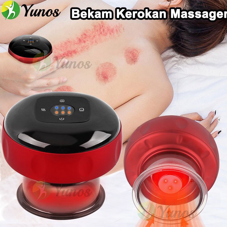 Pusat Irit Yunos Alat Bekam Elektrik Vakum Alat Pijat Electric Alat Kerokan Badan Kerik Massager