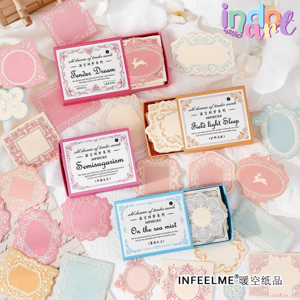 

(IAS) KK5 - Kertas Timbul Gaya Retro Press Emboss Paper Material Pastel color Shape
