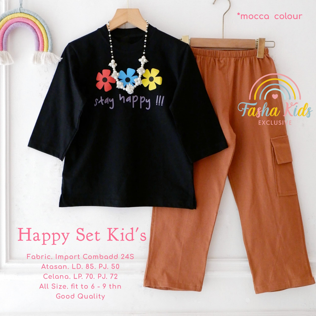 [TERMURAH FASHA KIDS]  SET KIDS SETELAN KAOS CELANA JEANS SET TEEN KIDS PAKAIAN ANAK REMAJA PEREMPUA
