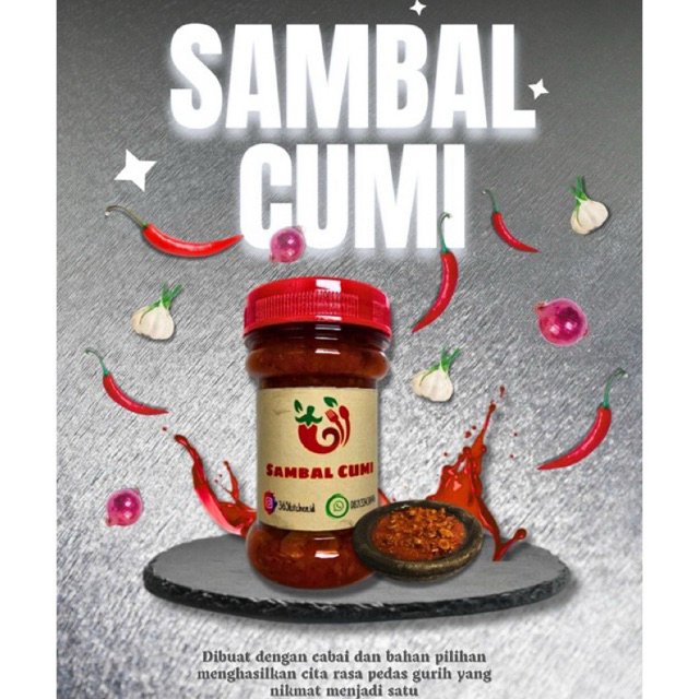 

SAMBAL CUMI PEDAS