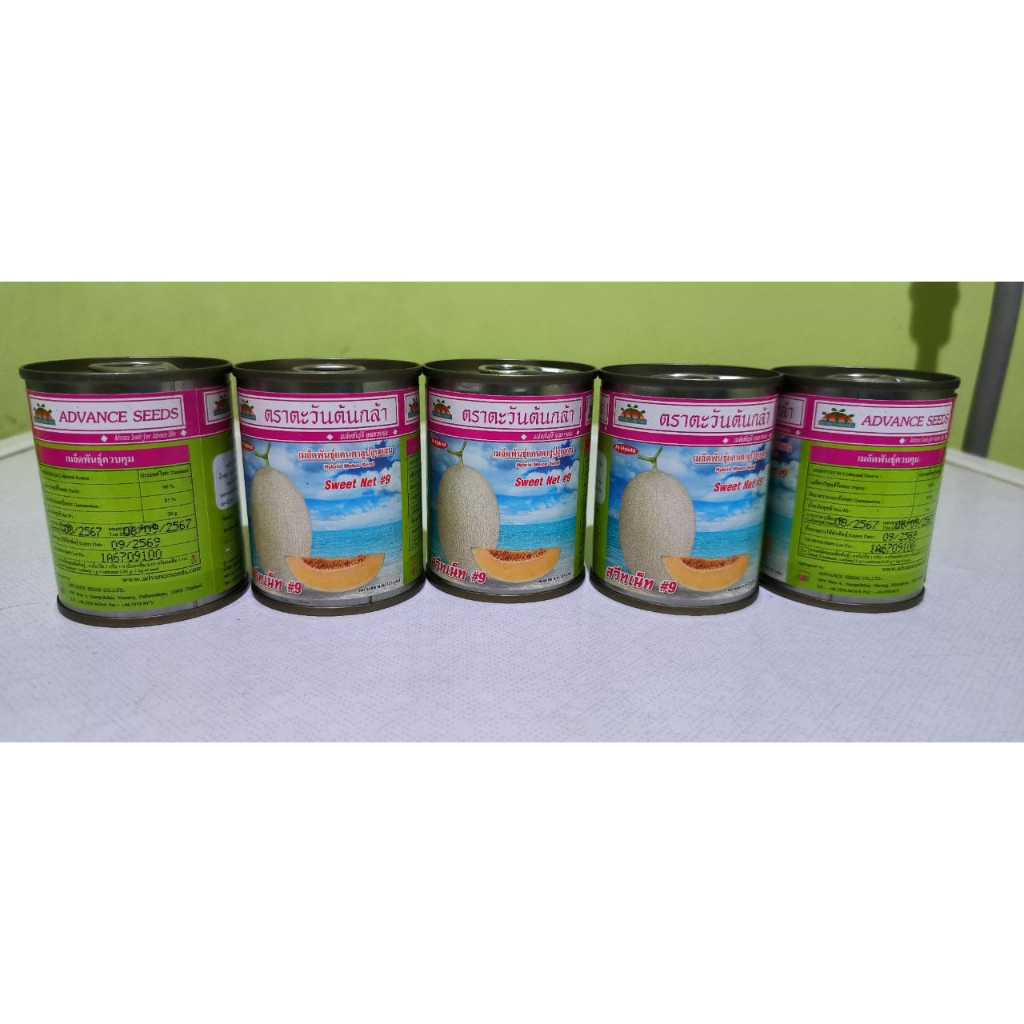 Benih Melon Sweet Net #9 kemasan 20 gram