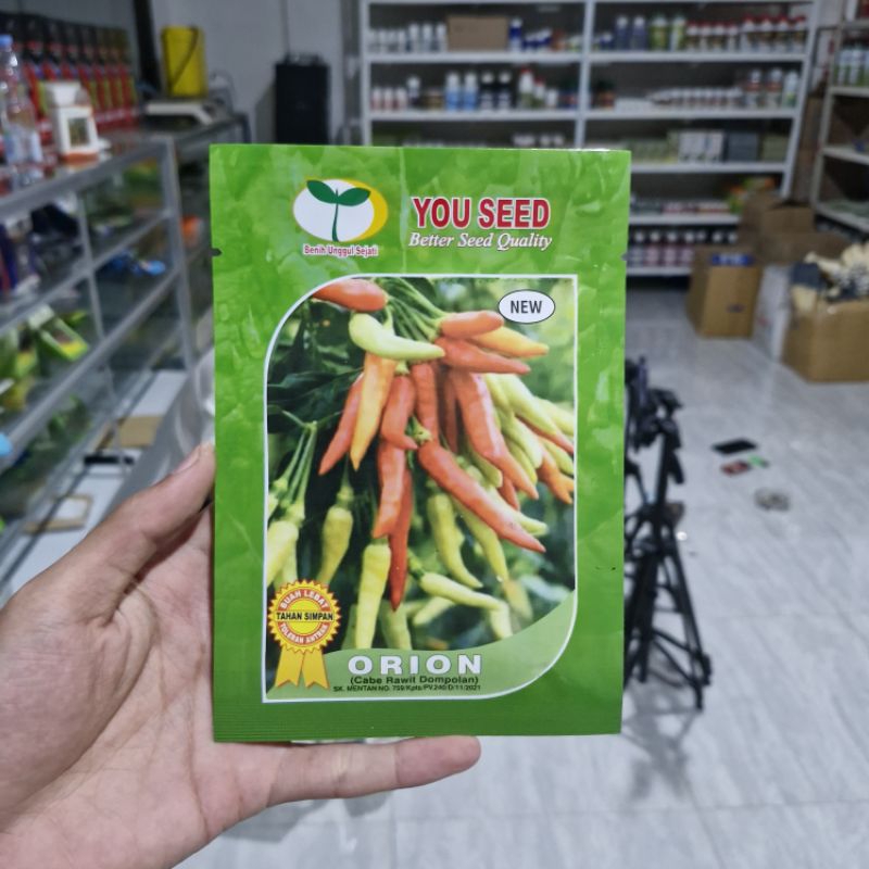 

Cabe Rawit Orion Benih Cabe Rawit Dompolan 10gr