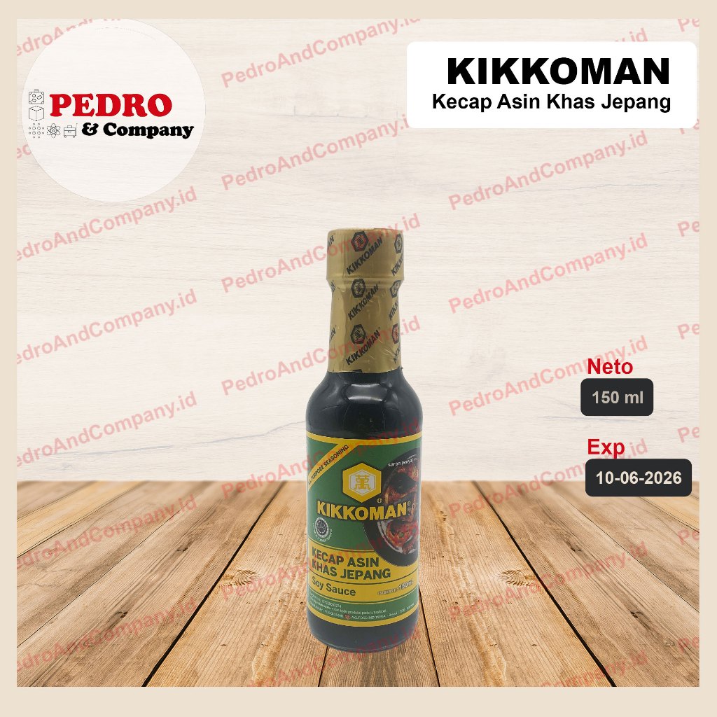 

Kikkoman - kecap asin jepang / japanese soy sauce 150 ml japan