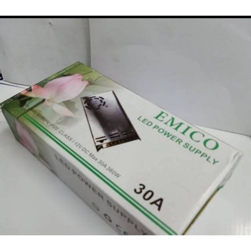 trafo led strip 30 amper emico