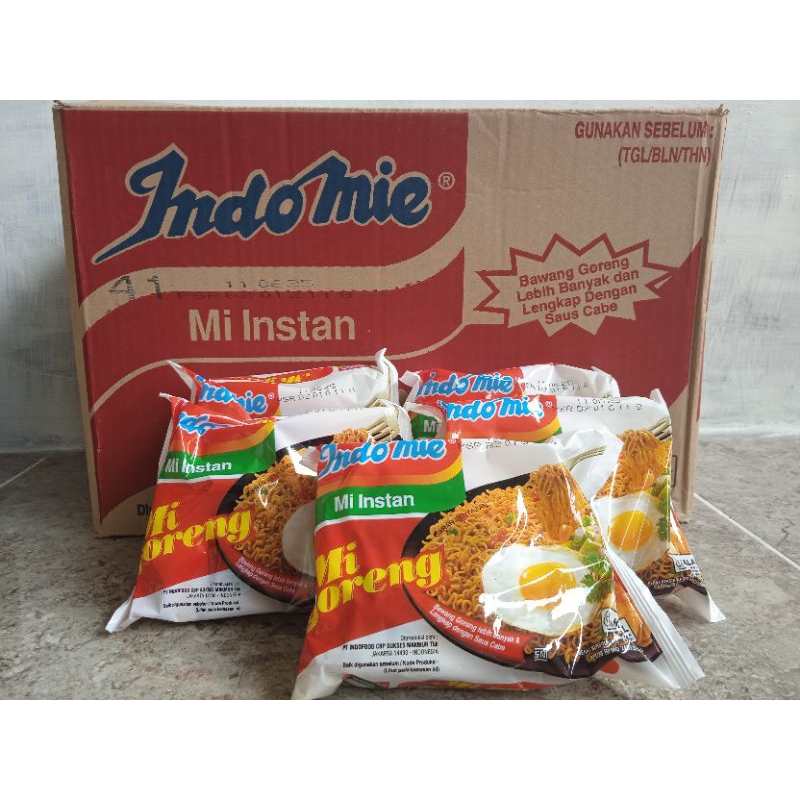 Mie Instan Indomie goreng ecer