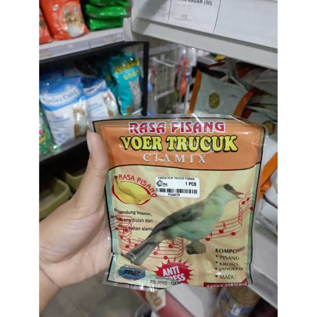 ciamix voer trucuk voer pur ciamix rasa pisang