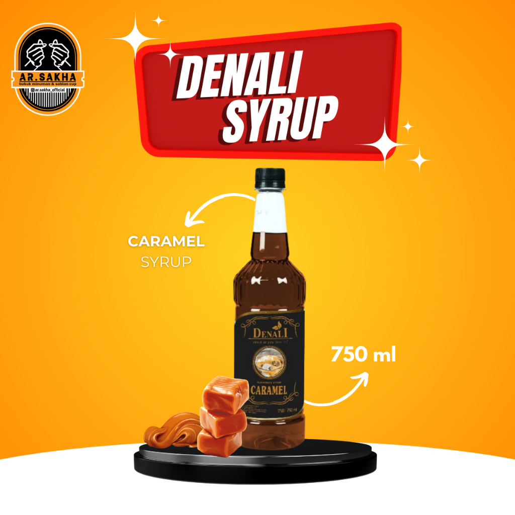 

Denali Syrup Caramel 750 ML -Denali Syrup