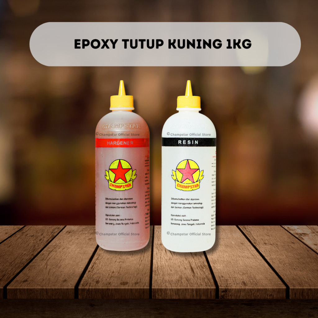 

LEM BINTANG EPOXY DUA KOMPONEN CS 1KG KUNING