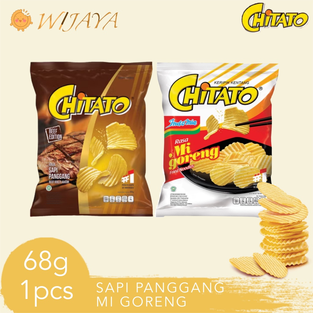 

Chitato rasa sapi panggang/Mi Goreng 68g 1pcs