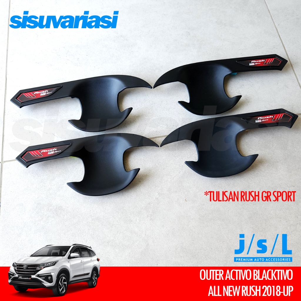 All New Rush 2018 2019 2020 2021 2022 2023 Aksesoris Cover Outer Pintu JSL