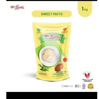 

MC LEWIS MAYONAIS SWEET KEMASAN 1 KG (1 KARTON ISI 12 KG)