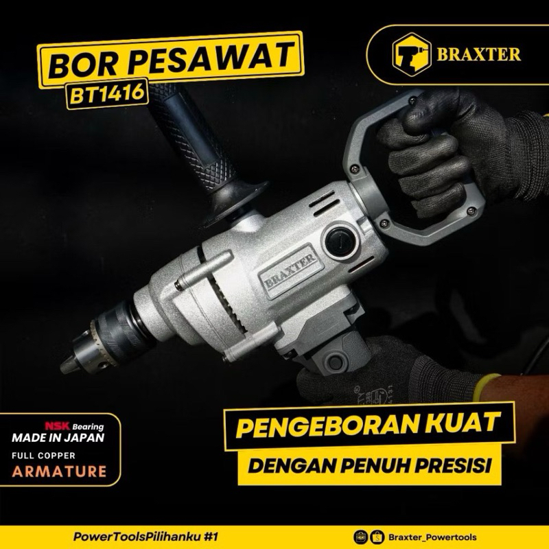 DJM - BOR PESAWAT BRAXTER BT1416 (16mm)