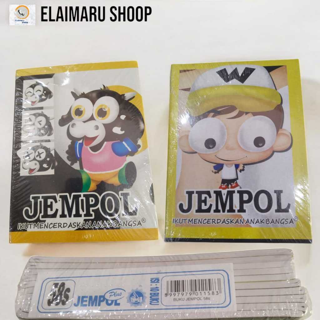 

Buku Tulis 1 Pack Isi 10 Pcs Merk Jempol 30 38 50 Lembar
