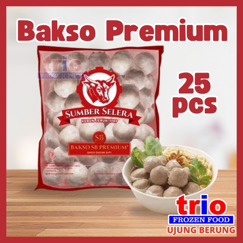 

BAKSO SAPI SUMBER SELERA SB PREMIUM 25PCS