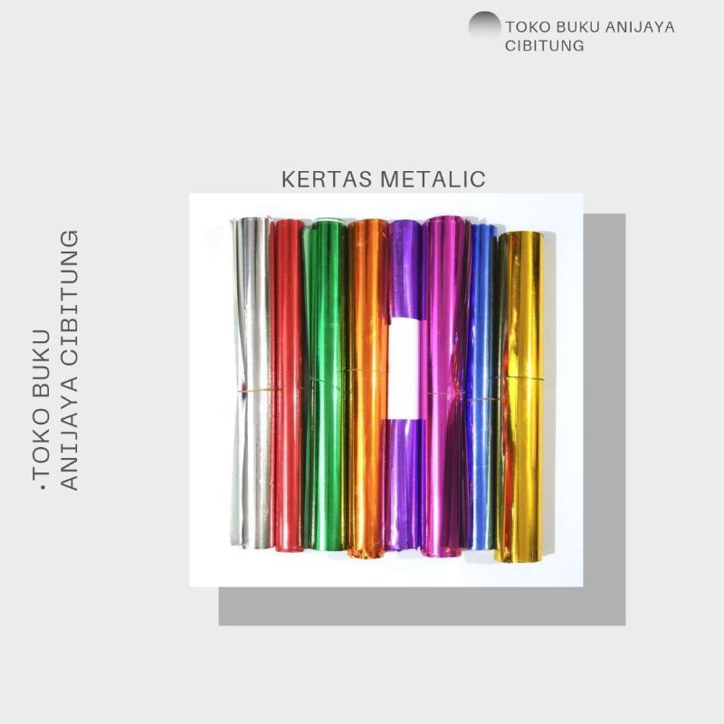 

KERTAS METALIK/KERTAS EMAS BERKUALITAS Paper Stationery