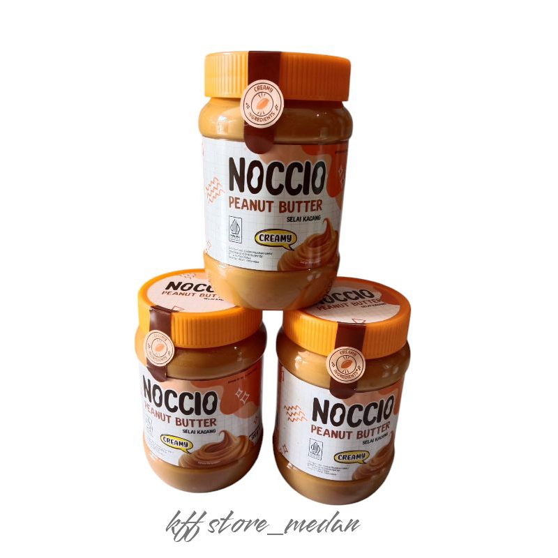 

NOCCIO Peanut Butter Selai Kacang Creamy 500g