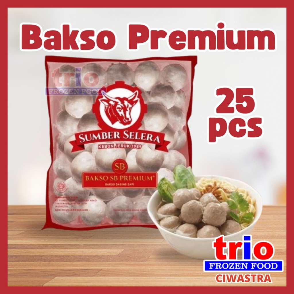 

BAKSO SAPI SUMBER SELERA SB PREMIUM 25PCS