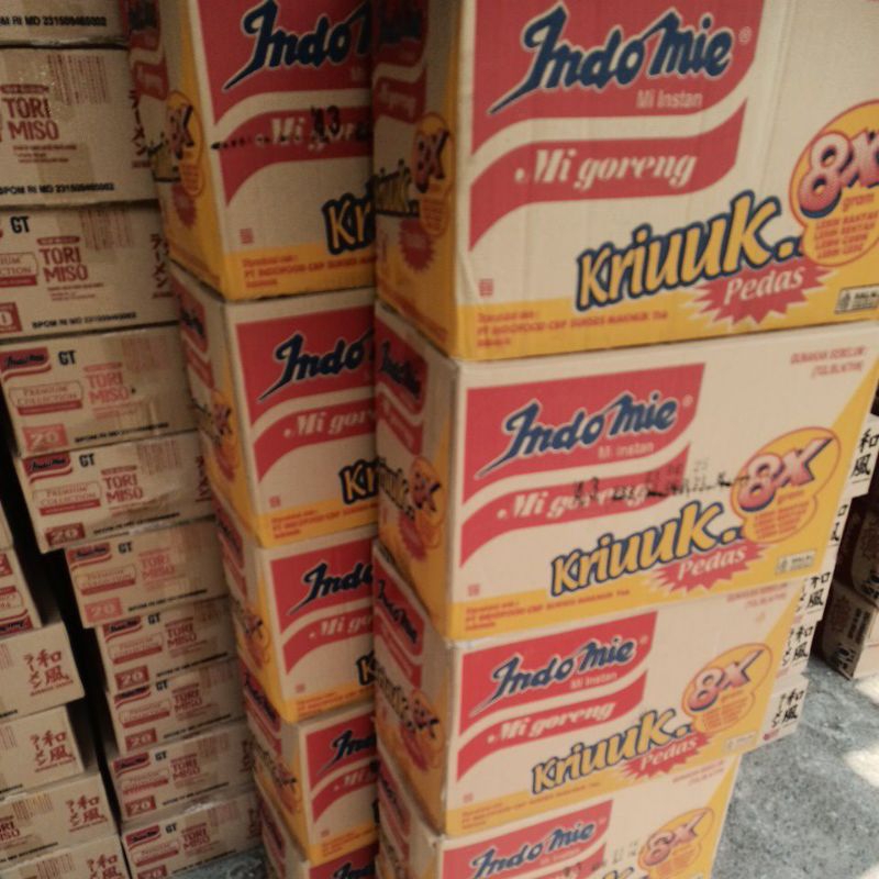 

indomie Goreng Kriuuk 8X 1 karton (exp 27/09/25)
