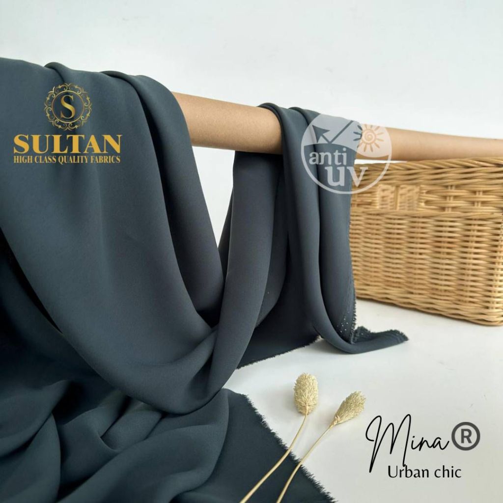 Kain Mina AntiUV polos Kain Sultan Ori -Limited Edition-