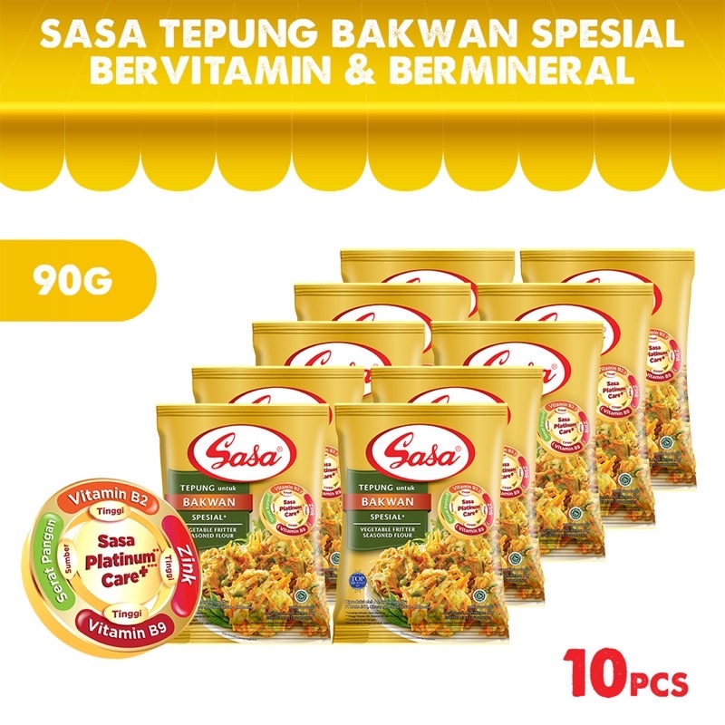 

Tepung Bumbu Serbaguna Tepung Bakwan Tepung Instant 90gr isi 10 pcs