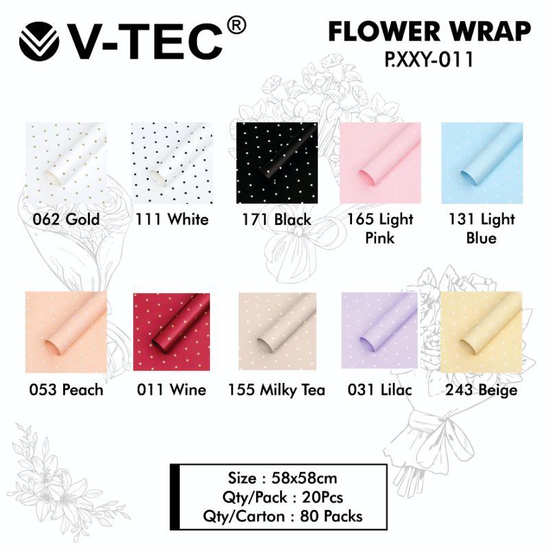 

Flower Wrap Type Type P.XXY-011