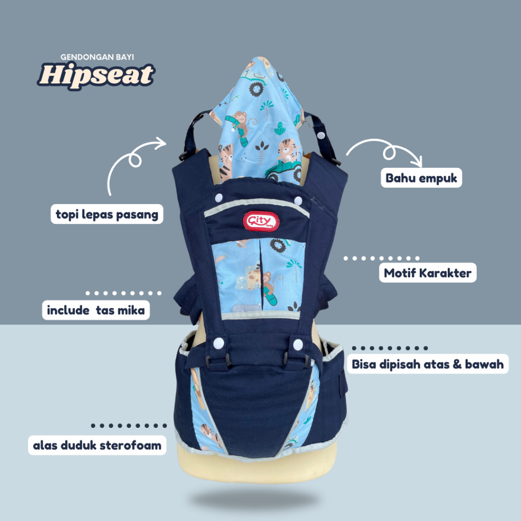 Gendongan Bayi Depan Hipseat Gendongan Hipseat Bayi Gendongan Depan