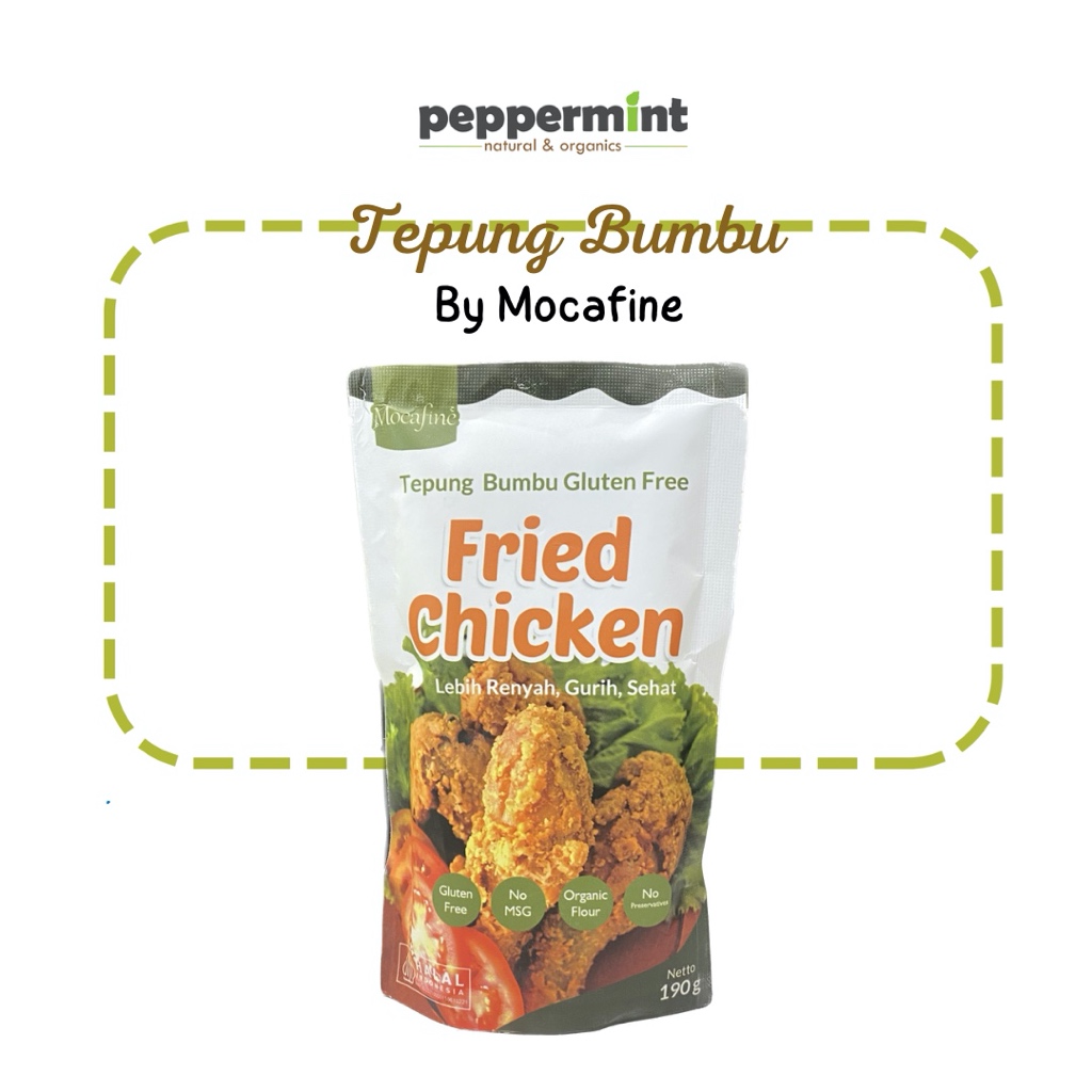 

Mocafine Fried Chicken Tepung Bumbu (190 gr) / Tepung Bumbu Serbaguna