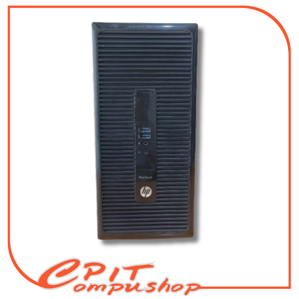 PC HP Core i3 Gen 4 HP ProDesk 400 G2 MT CPU Komputer Built Up Murah Siap Pakai