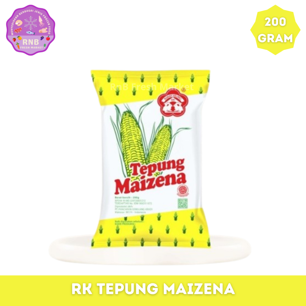 

Rumah Kelinci Tepung Maizena Netto 200 Gram