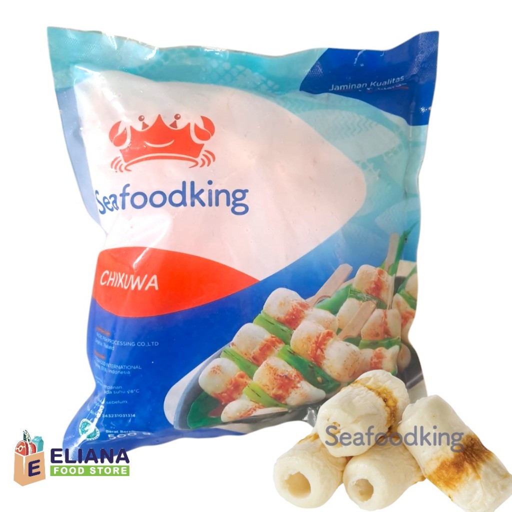 

SEAFOODKING THAI CHIKUWA 500 GR / BAKSO IKAN CHIKUWA / BASO IKAN CHIKWA