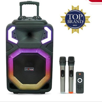 Speaker Portable Advance K-1512 G 15" Speaker Bluetooth