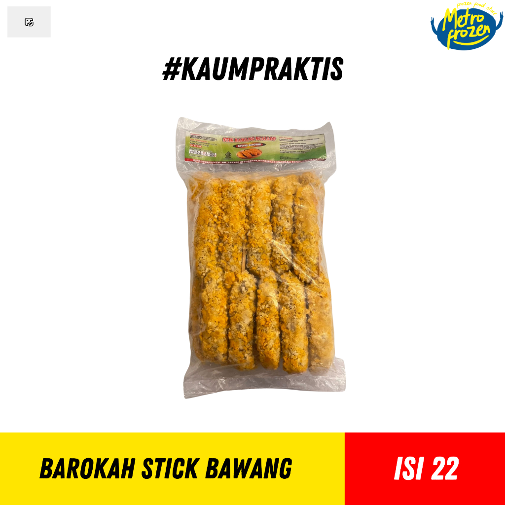 

BAROKAH Stick Bawang Scallop 22pcs