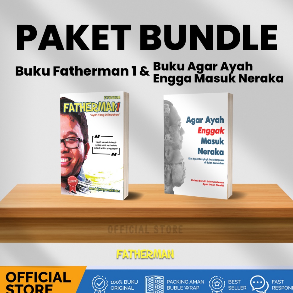 KODE L94R Paket Bundle Buku Fatherman1 Buku Parenting  Keluarga